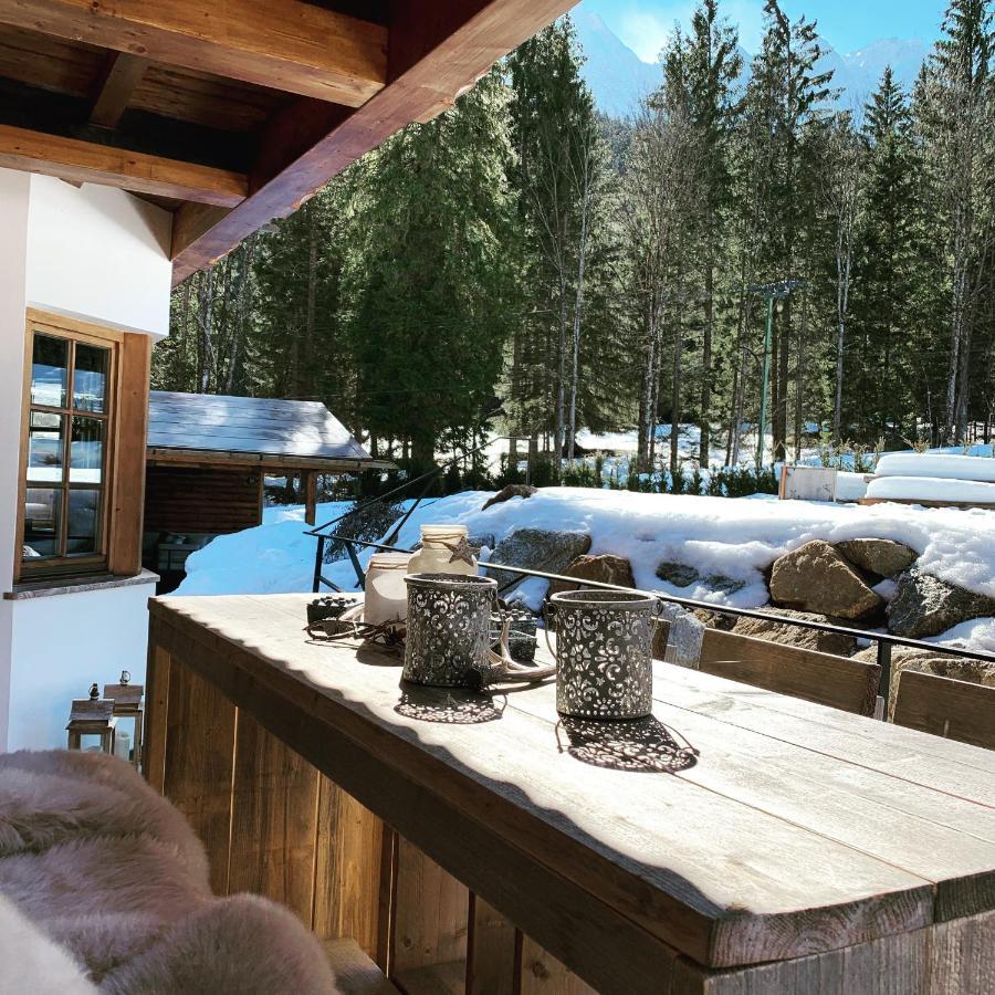 Chalet S - 5 Sterne Luxus Ferienhaus Direkt Am Eibsee Und Zugspitze ไกรน์เนา ภายนอก รูปภาพ