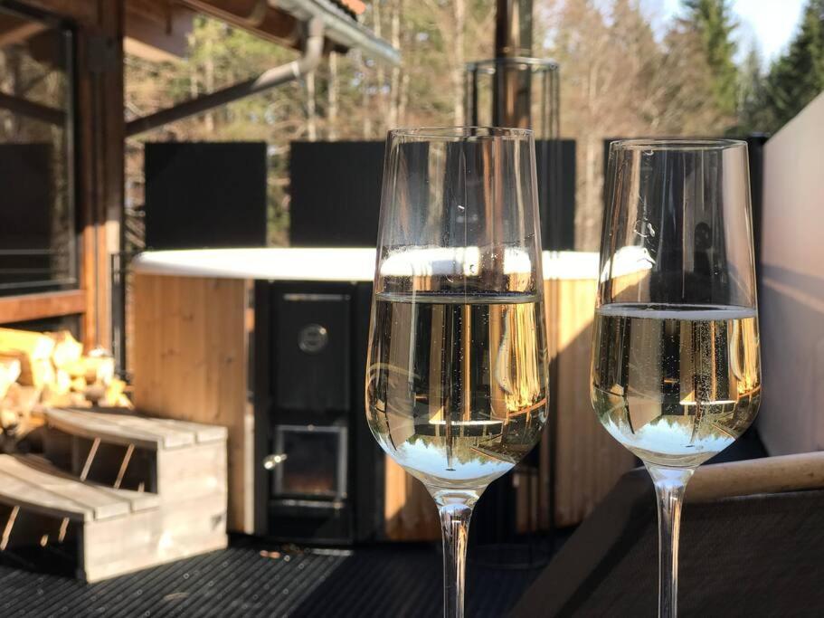 Chalet S - 5 Sterne Luxus Ferienhaus Direkt Am Eibsee Und Zugspitze ไกรน์เนา ภายนอก รูปภาพ