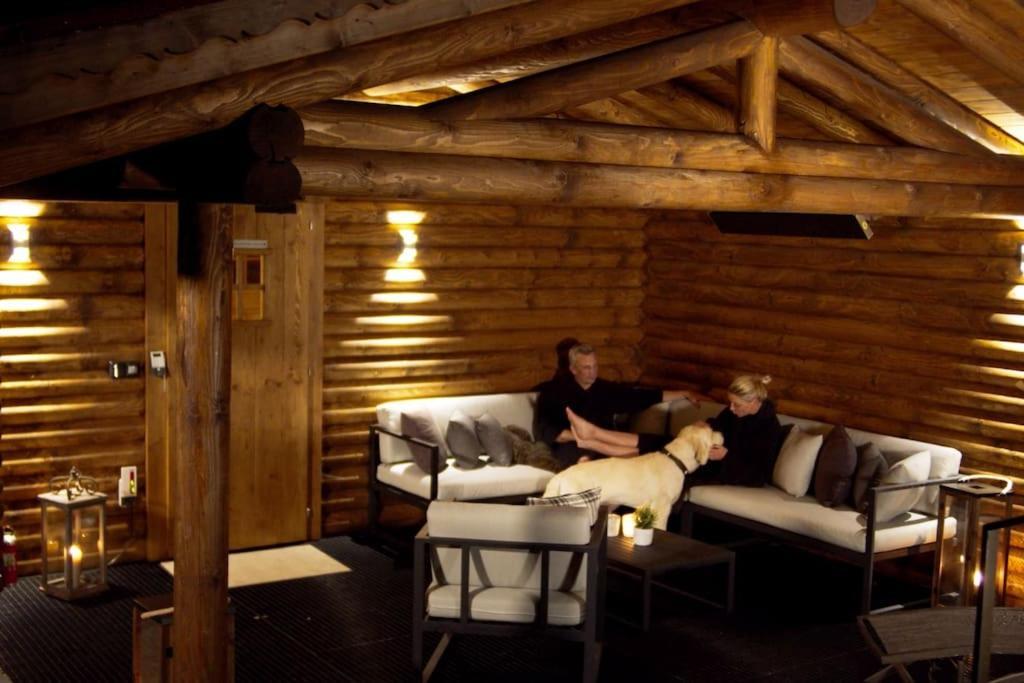 Chalet S - 5 Sterne Luxus Ferienhaus Direkt Am Eibsee Und Zugspitze ไกรน์เนา ภายนอก รูปภาพ