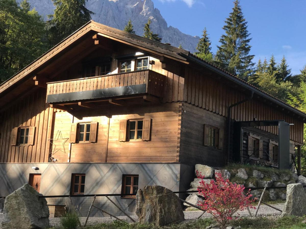 Chalet S - 5 Sterne Luxus Ferienhaus Direkt Am Eibsee Und Zugspitze ไกรน์เนา ภายนอก รูปภาพ