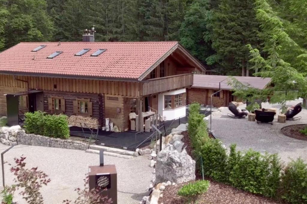 Chalet S - 5 Sterne Luxus Ferienhaus Direkt Am Eibsee Und Zugspitze ไกรน์เนา ภายนอก รูปภาพ